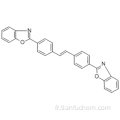 Benzoxazole, 2,2 &#39;- (1,2-éthénediyldi-4,1-phénylène) bis- CAS 1533-45-5